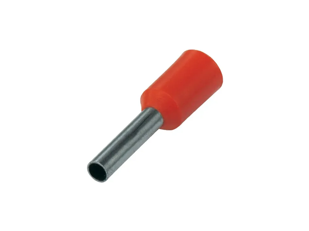 Dutinka izolovaná 1x10mm červená - Kvalitní produkt