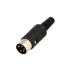 Snížená cena | Konektor DIN 5pin 240° vidlice kabel