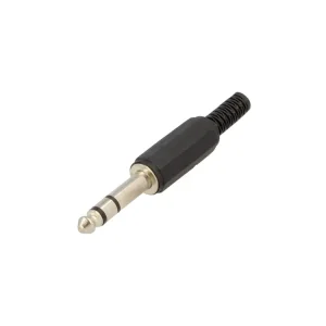 Konektor JACK 6,3mm vidlice stereo plast | Extra sleva