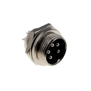 Konektor MIC16 5pin vidlice do panelu | Výprodej