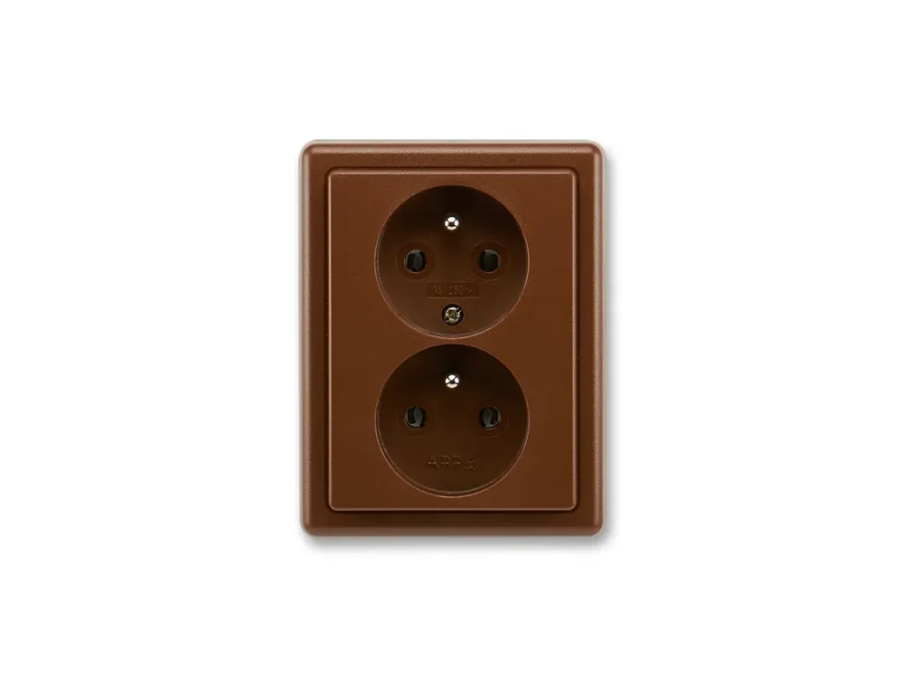 ABB Classic 5512C-2349 H3 zásuvka dvojnásobná - Objednejte dnes