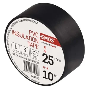 Nově v nabídce | Izolační páska PVC 25 mm × 10 m, černá