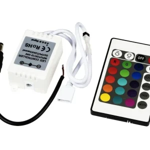 Řídící jednotka pro LED pásky RGB 24B IR | Nejprodávanější