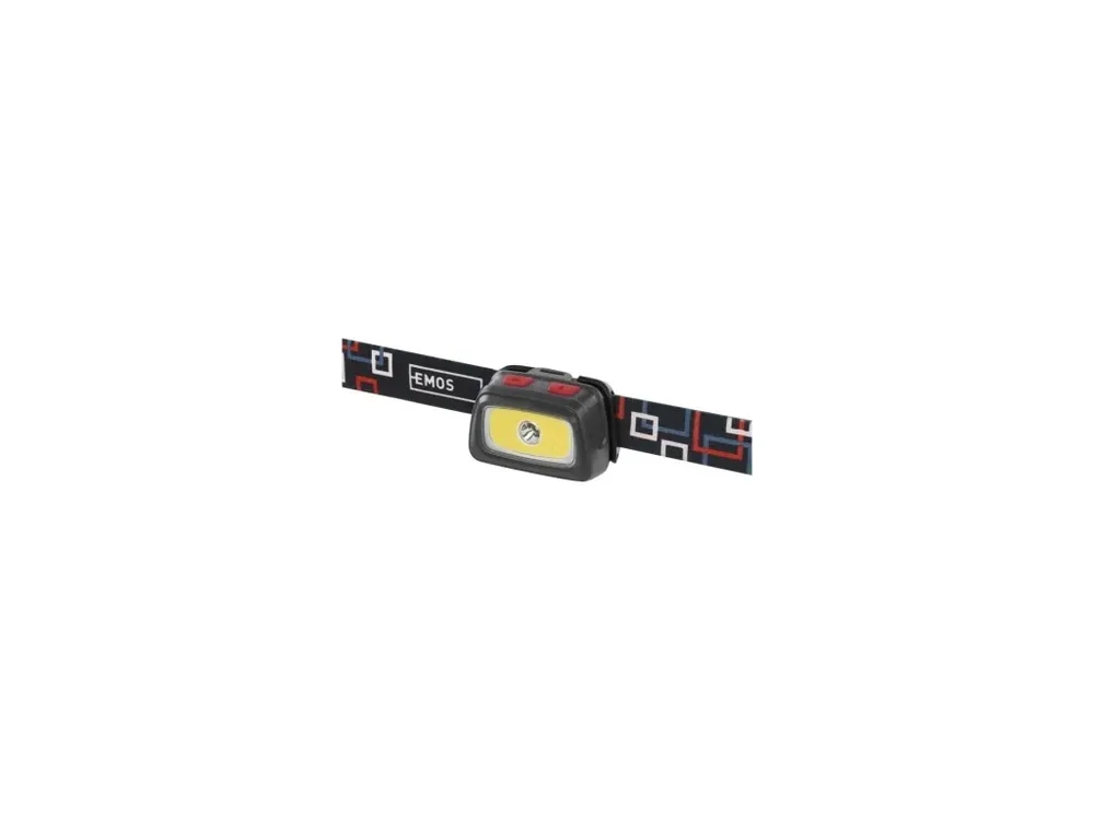 Emos P3531 čelovka LED COB 330lm, 3×AAA - Skvělá nabídka
