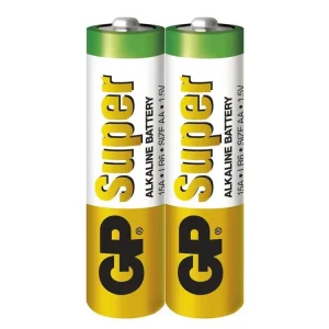 Alkalická baterie AA (LR6) GP Super, 2ks - Slevy