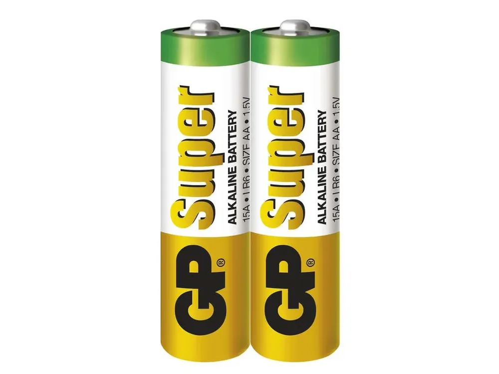 Alkalická baterie AA (LR6) GP Super, 2ks - Slevy