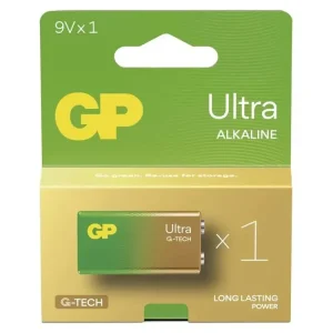 Akce - Alkalická baterie 9V (6LF22) GP Ultra