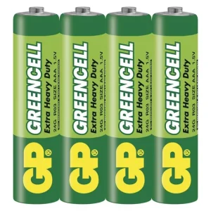 Akční cena - Zinková baterie AAA (R03) GP Greencell, 4ks