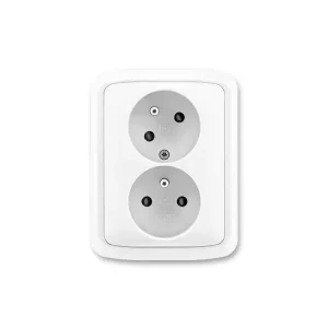 ABB Tango 5513A-C02357 B zásuvka dvojnásobná | Nízká cena