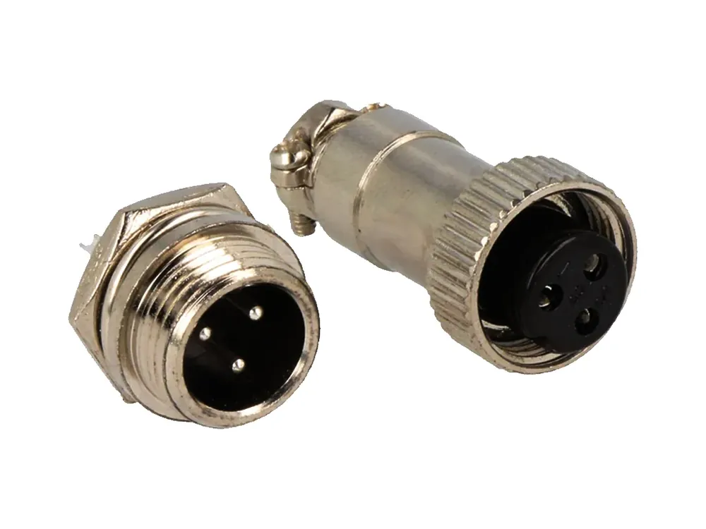 Konektor MIC12 3pin vidlice + zásuvka | Pospěšte si