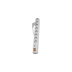 Přepěťová ochrana P53898, 8 zásuvek 1,5m šedá - Neváhejte