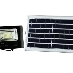 LED reflektor VT-25W se solárním panelem 12W | Doprodej zásob