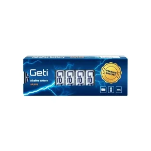 Alkalická baterie AA (LR6) Geti, 10ks - Přímo od výrobce
