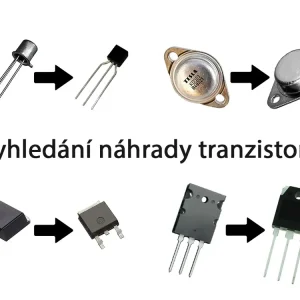 Premium - Vyhledání náhrady tranzistoru