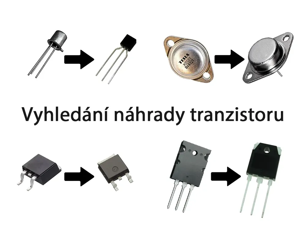 Premium - Vyhledání náhrady tranzistoru