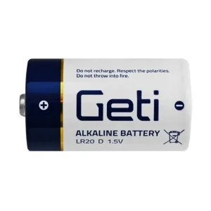 Premium - Baterie alkalická D (LR20) Geti, 2ks