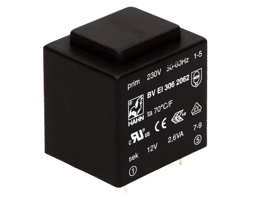 Hahn BV EI 306 2062 transformátor 2,6VA 230V//12V | Žádaný produkt