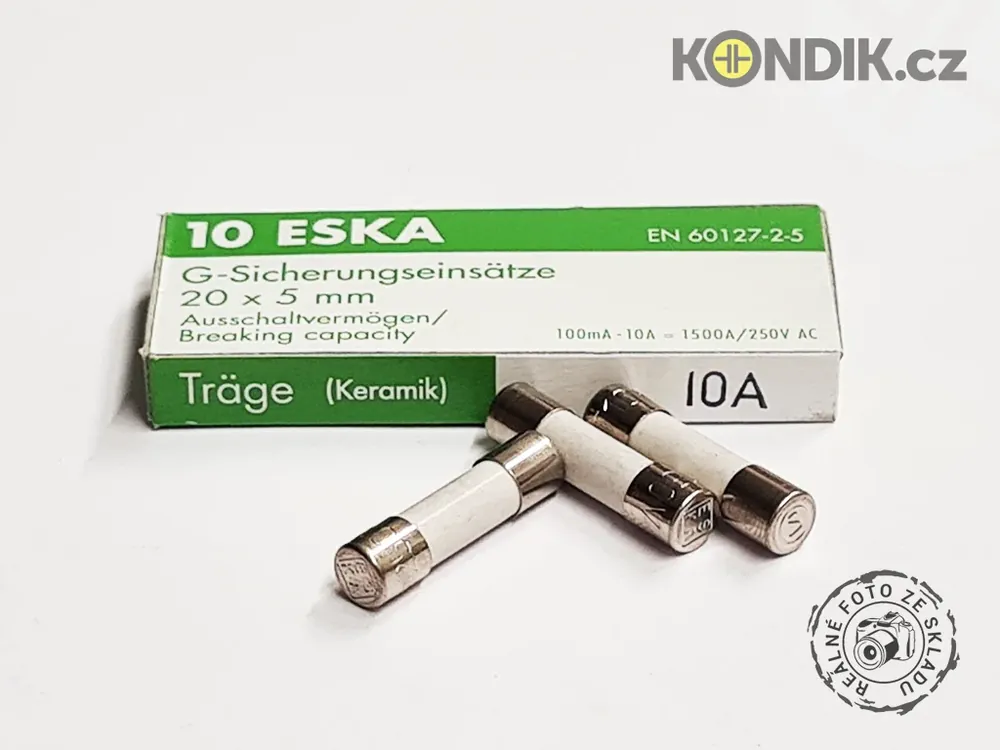 Ušetřete nyní - Pojistka 5x20mm zpožděná 522.700
