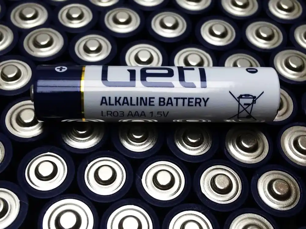 Bestseller | Alkalická baterie AAA (LR03) Geti, 200ks
