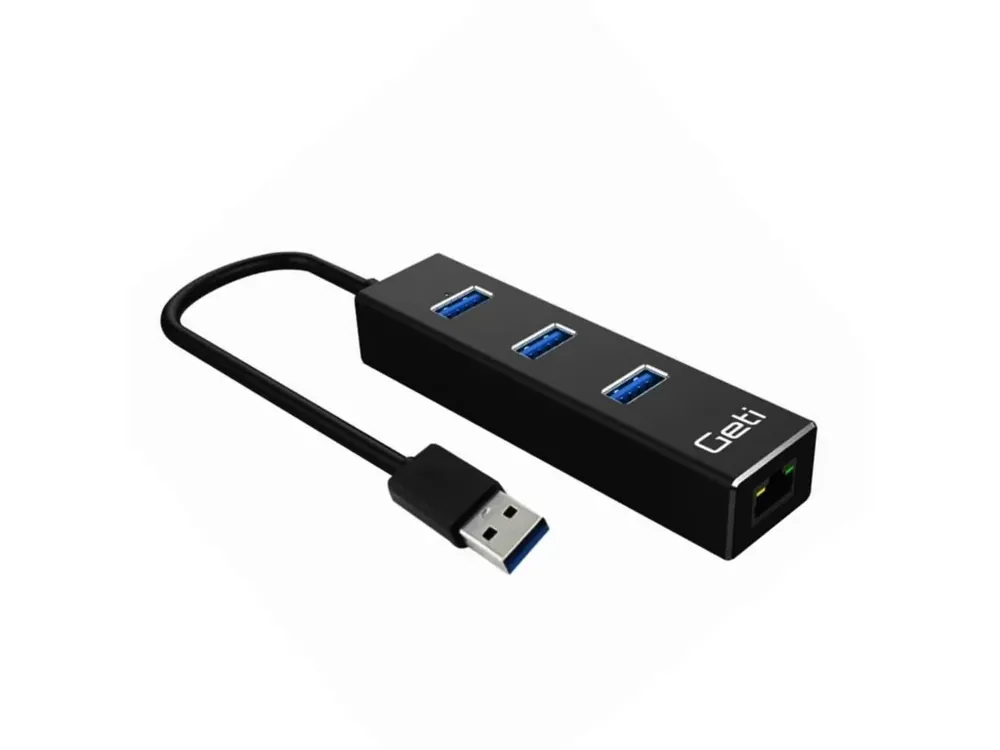 Geti GUH3AE vysokorychlostní USB rozbočovač + ethernet - Objednat nyní