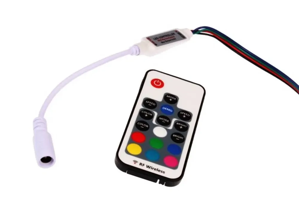 Nejprodávanější | Řídící jednotka pro LED pásky RGB 17B RF