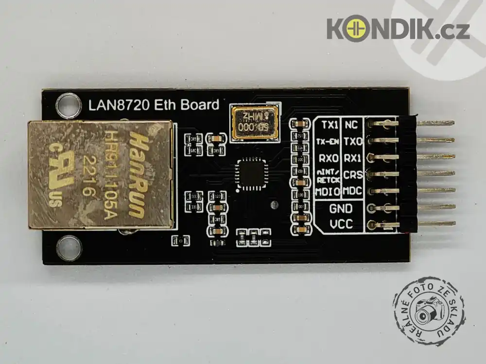 Populární - Modul ethernetový LAN8720