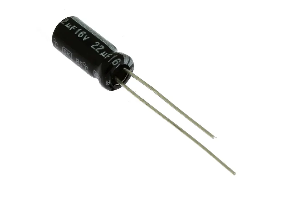 Speciální nabídka | Elektrolytický kondenzátor 22uF 16V 5x11mm RM2 85°C