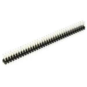 Jen po omezenou dobu | Lámací kolíková lišta přímá, dvouřadá, rozteč 2.54mm, 2x36 pinů, pozlacené kontakty