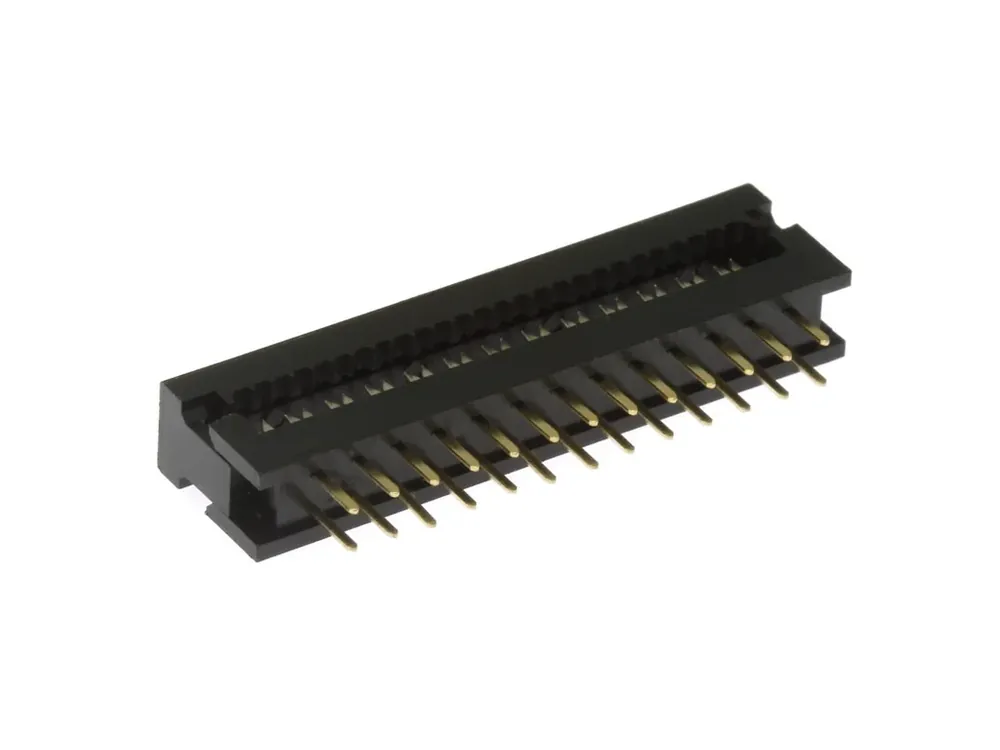 Končí brzy | Konektor IDC pro ploché kabely, samořezný, 26 pinů (2x13), rozteč 2.54mm, do DPS, přímý