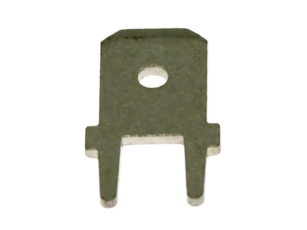 Faston do DPS- vidlice přímá, rozměr 6,3 x 0,8 mm RM5 - Do košíku
