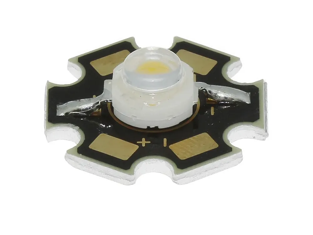 Hebei S12LR2C LED 1W STAR červená Lambertian - Oblíbený u zákazníků