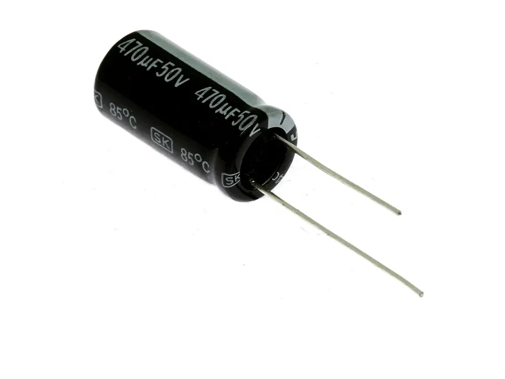 Elektrolytický kondenzátor 470uF 50V 10x21mm RM5 85°C - Nejlepší cena