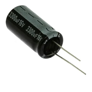 Elektrolytický kondenzátor 3300uF 16V 13x26mm RM5 85°C | Novinka