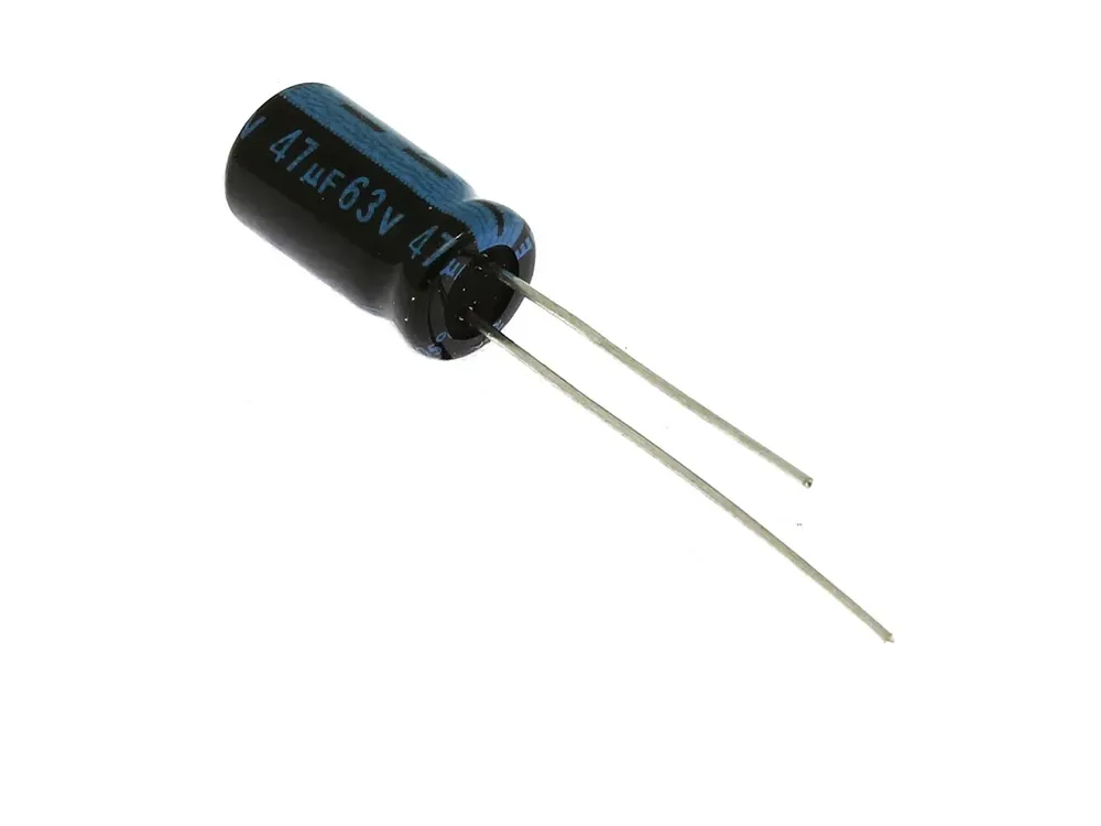Premium | Elektrolytický kondenzátor 47uF 63V 6.3x11mm RM2.5 105°C