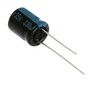 Elektrolytický kondenzátor 330uF 35V 10x12.5mm RM5 105°C | Přímo z výroby
