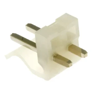 Výhodná koupě | Konektor se zámkem, 2 piny (1x2), do DPS, RM3.96mm, přímý, pozlacený
