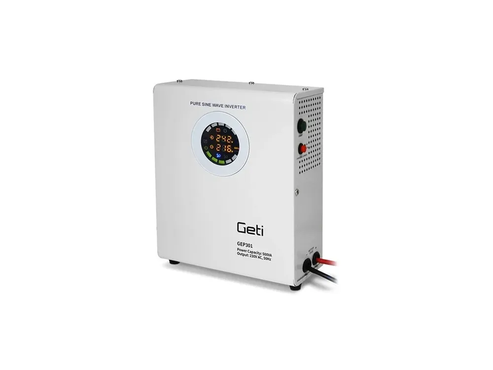 Akce | Geti GEP301 záložní zdroj sinus 300W (500VA) nástěnný