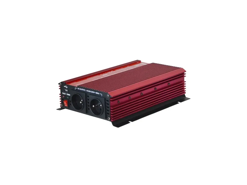 Akce končí brzy - Geti GPI1612 měnič napětí 12V/230V 1600W USB