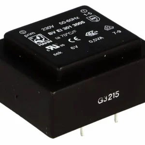 Mezi nejprodávanějšími - Hahn BV EI 301 3005 transformátor 0,5VA 230V//6V