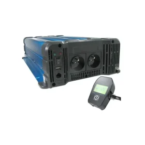 Solarvertech FS4000 měnič napětí 24V/230V 4000W čistý sinus s ovladačem - Zvýhodněná cena