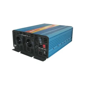 Carspa P2000 měnič napětí 12V/230V 2000W čistý sinus + dálkové ovládání | Oblíbený produkt