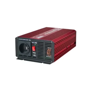 Koupit online | Carspa P600 měnič napětí 12V/230V 600W čistý sinus + USB