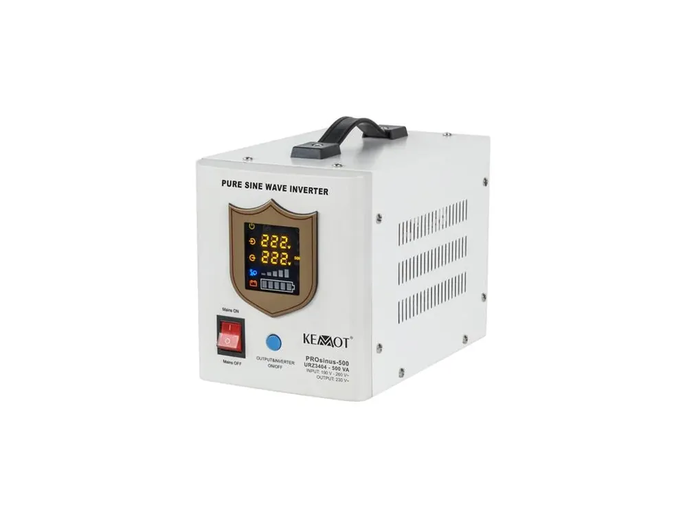 KEMOT PROsinus-500 záložní zdroj 12V 230V 500VA 300W White | Přímo z továrny