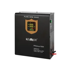 KEMOT PROsinus-1000 záložní zdroj 12V 230V 1000VA 700W Black nástěnný | Top cena