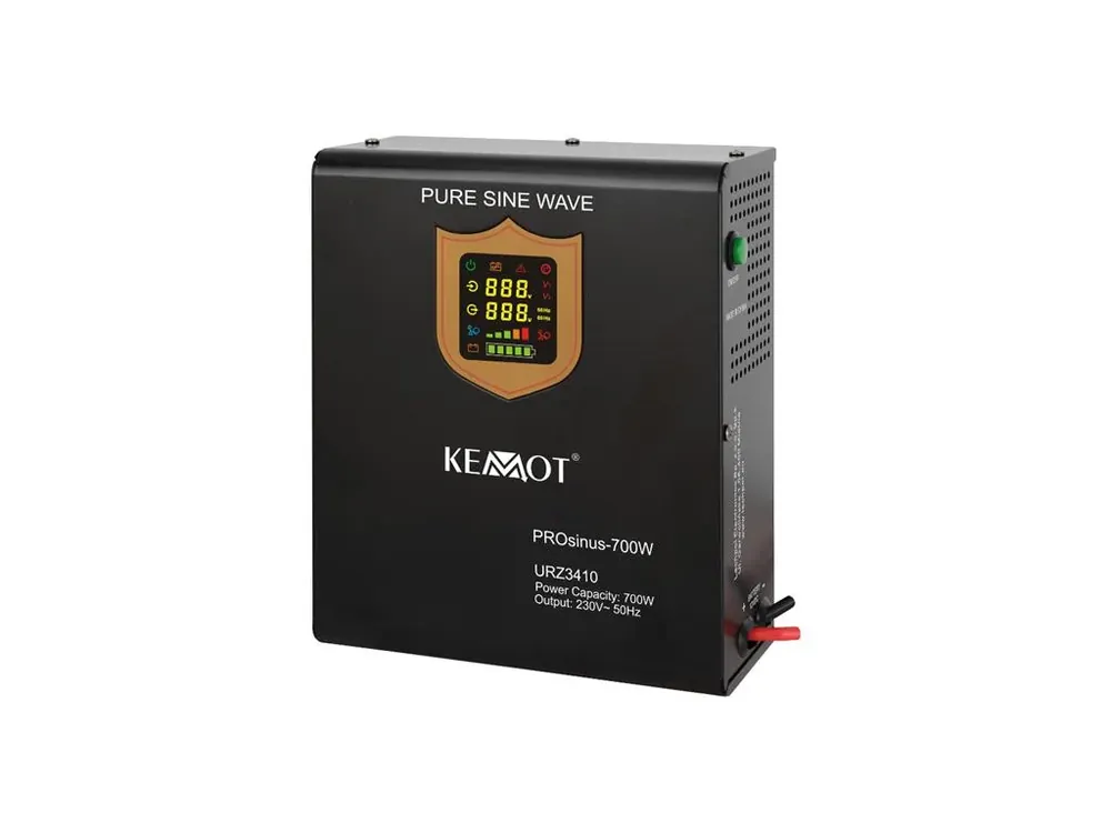 KEMOT PROsinus-1000 záložní zdroj 12V 230V 1000VA 700W Black nástěnný | Top cena