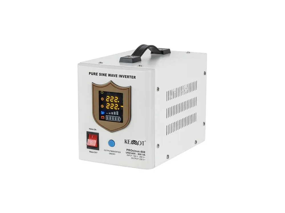 KEMOT PROsinus-800 záložní zdroj 12V 230V 800VA 500W White - Zlevněno