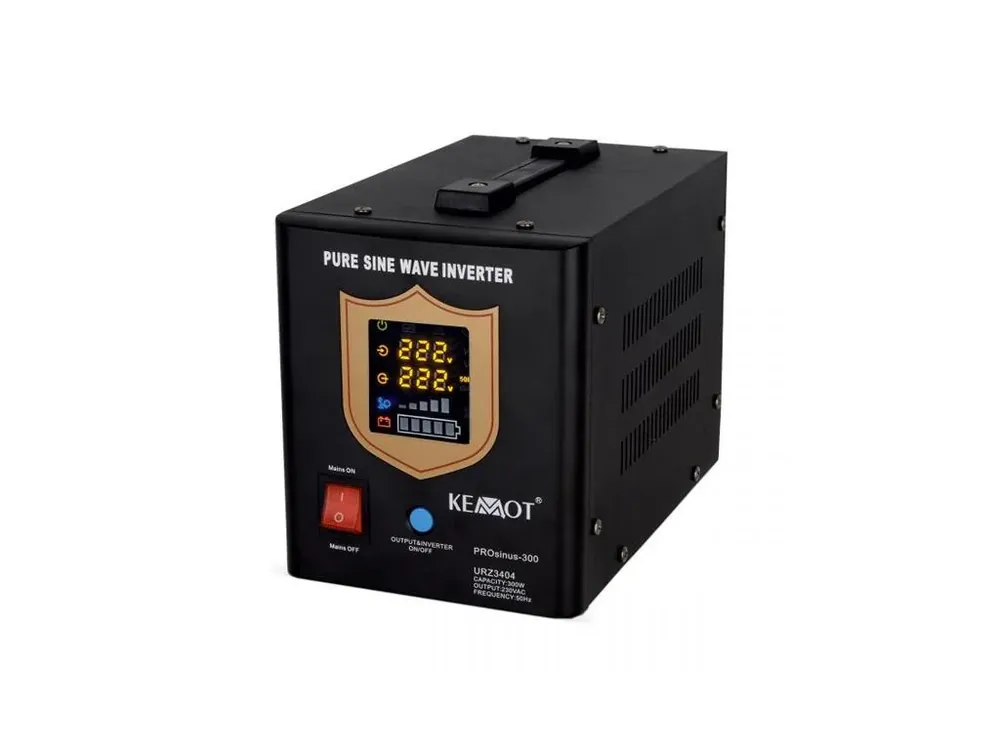 KEMOT PROsinus-500 záložní zdroj 12V 230V 500VA 300W Black | Expresní doručení