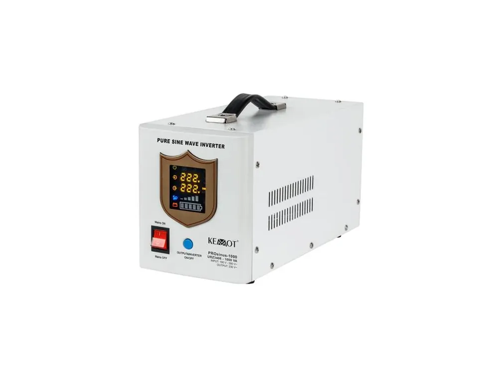 Kupte nyní - KEMOT PROsinus-1000 záložní zdroj 12V 230V 1000VA 700W White