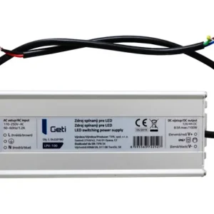 Kvalitní produkt - Geti LPV-100 napájecí zdroj 12V/8,5A IP67