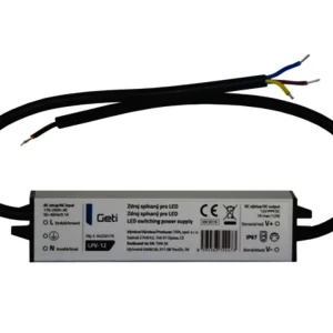 Už jen pár kusů | Geti LPV-12 napájecí zdroj 12V/1A IP67